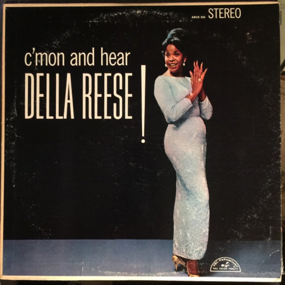 della reese c'mon and hear vintage 1985 lp - actress blues jazz pop amen gospel